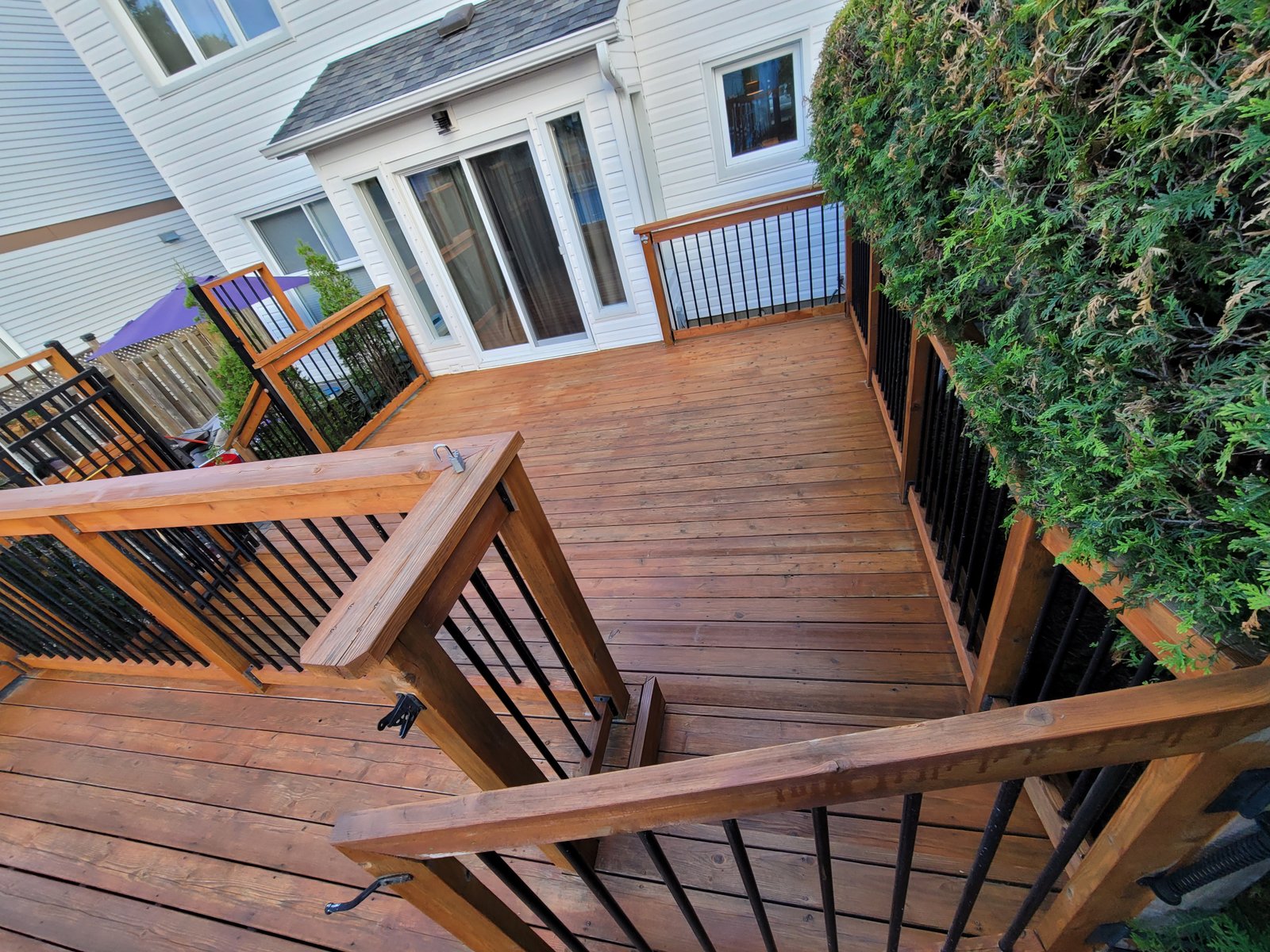 Fresh exterior painting job for a house in Kanata, Ottawa